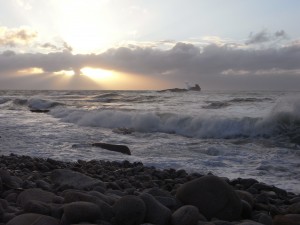 Ile Grande - La côte tournée vers le large