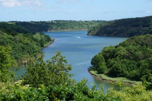 7 - Vue sur le méandre du Trieux