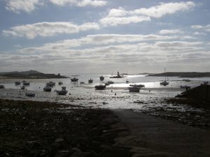 Contre-jour sur le port Saint-Sauveur