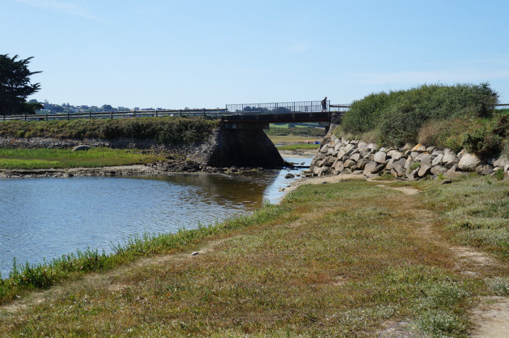 Le pont avec petit coefficient de marée